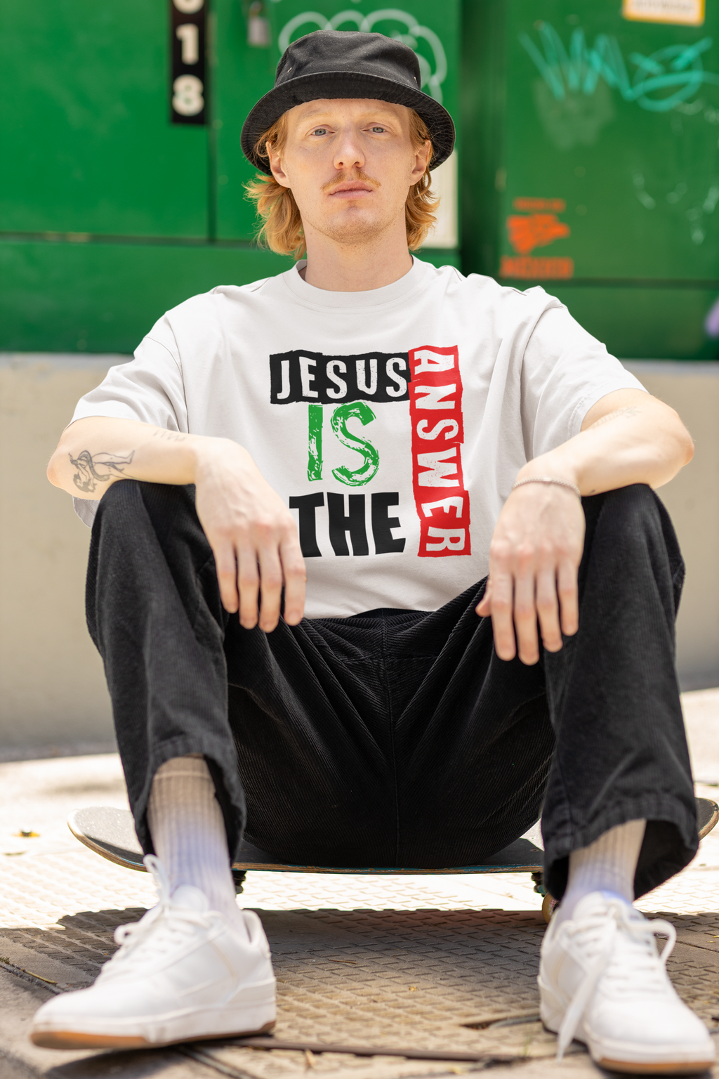 Jesus Is The Answer T‑Shirt
