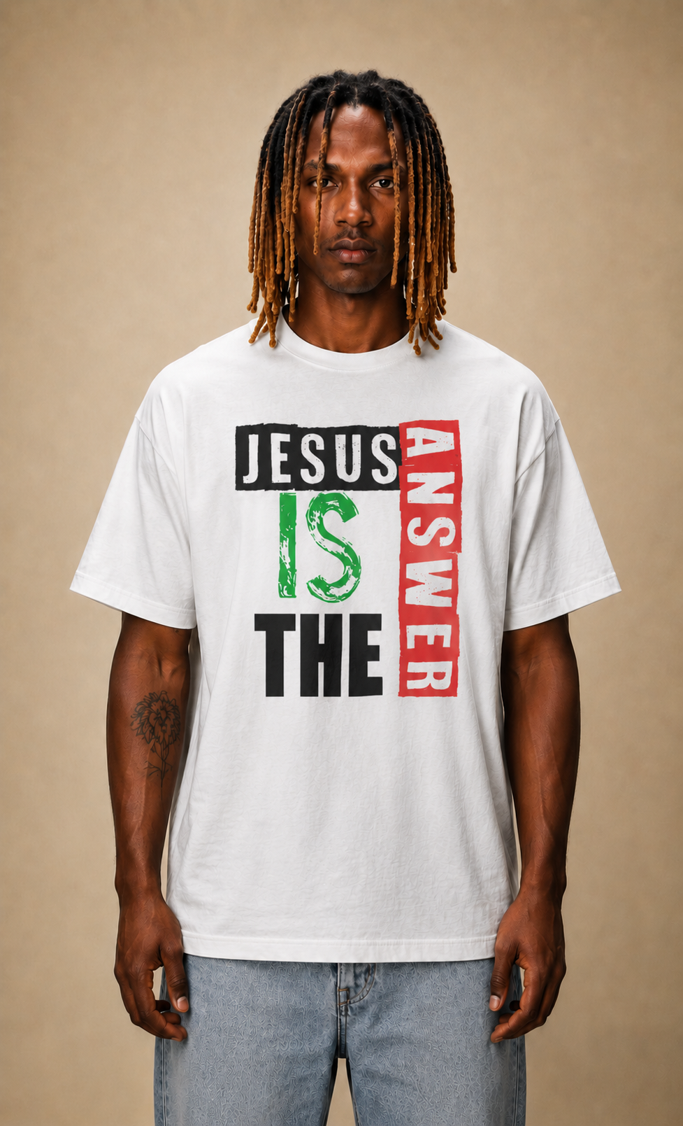 Jesus Is The Answer T‑Shirt